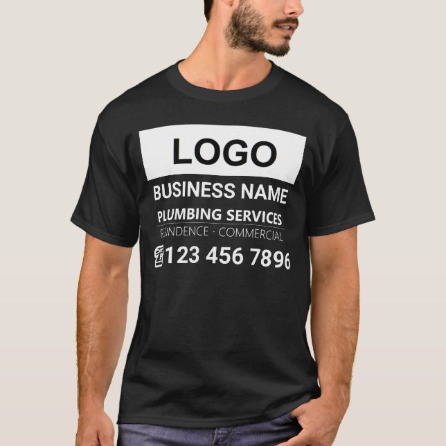 T-shirt Vêtements de travail de marque Slogan (Devant)