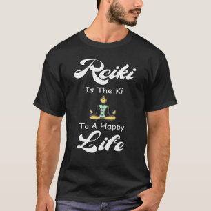 T-shirt Vêtements de Yoga Namaste Guérison Reiki - Qui Ki
