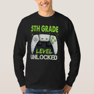 T-shirt Vêtements déverrouillés de 5e année Retour à l'éco