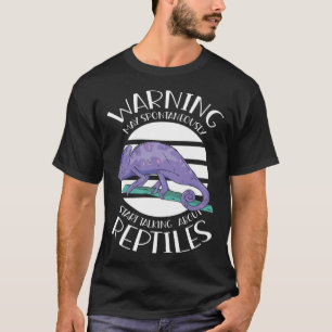 T-shirt Vêtements d'herpétologue Herpétologie Reptile pour