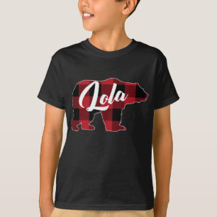 T-shirt Vêtements d'ours à bison rouge, Lol philippin