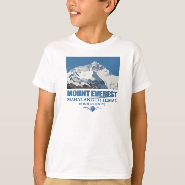 T-shirt Vêtements du Mont Everest (Devant)
