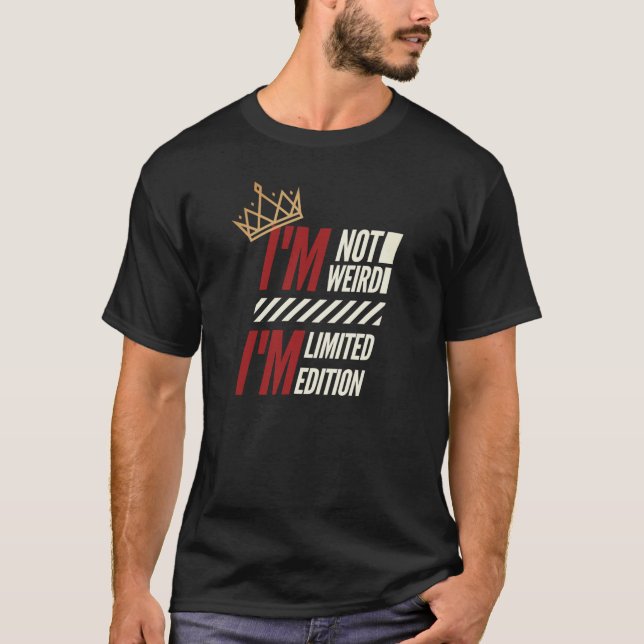 T-shirt Vêtements en édition limitée pour personnalités un (Devant)