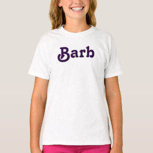 T-shirt Vêtements Filles Barbe