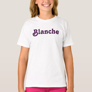 T-shirt Vêtements Filles Blanche