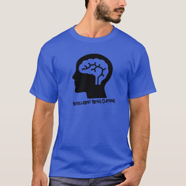 T-shirt Vêtements intelligents - Cerveau humain (Devant)