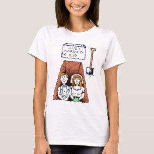 T-shirt Vêtements juste mariés