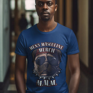 T-shirt Vêtements Masculins pour Hommes Représentant la Ma