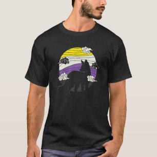 T-shirt Vêtements non binaires Fox Genderqueer Non Binary 