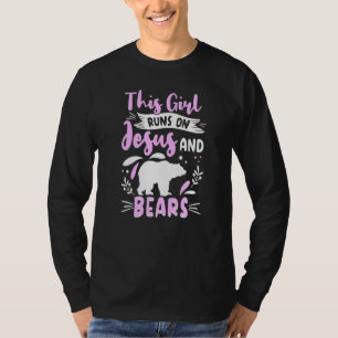 T-shirt Vêtements Ours Grizzly Animaux De Faune Pour Les F