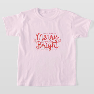 T-shirt Vêtements personnalisés Joyeux et Lumineux pour en