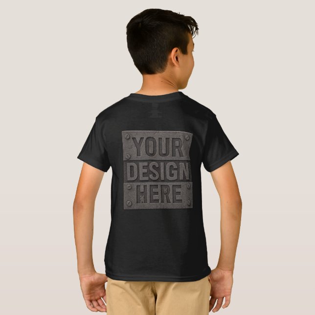 T-shirt Vêtements personnalisés | VOUS CONCEVEZ ICI (Dos entier)