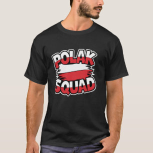 T-shirt Vêtements Polak Squad pour Polska Polska Produits 