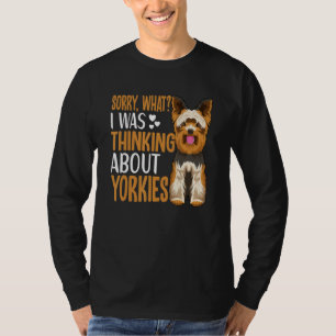 T-shirt Vêtements pour chien Yorkie pour propriétaire de Y