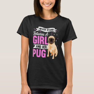 T-shirt Vêtements pour chiens Pug pour propriétaire de Pug