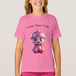 T-shirt Vêtements pour enfants adorables   Tee en coton do