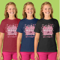 Vêtements pour filles avec appareil photo floral r
