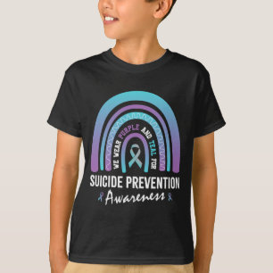 T-shirt Vêtements pour hommes sarcelle violet pour la prév