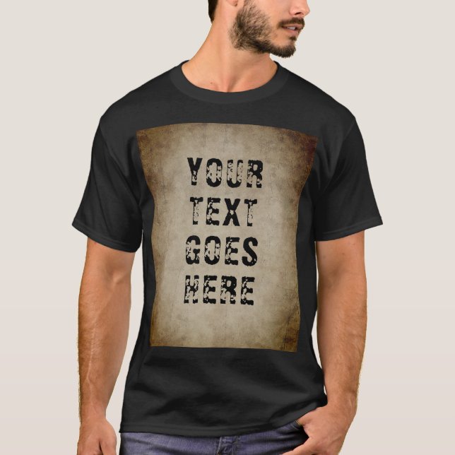 T-shirt Vêtements pour hommes Vêtements tendance Texte dét (Devant)