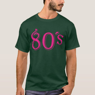 T-shirt Vêtements Rétro 80 Je suis amoureux des années 80