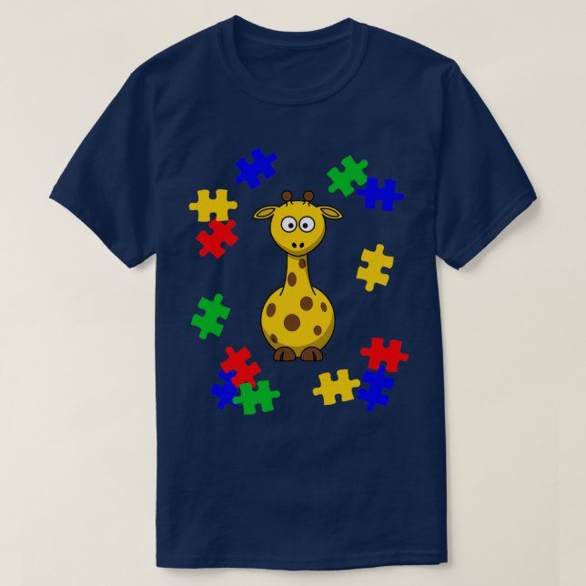 T-shirt Vêtements sensibilisations sur l'autisme (Design devant)