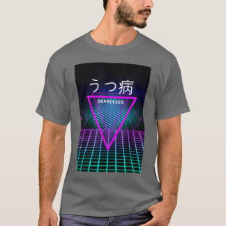 T-shirt vêtements vaporwave esthétiques fille déprimée