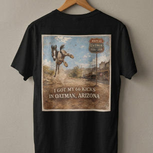 T-shirt Vêtements western de l'héritage d'Oatman Arizona