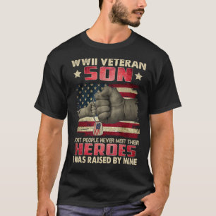 T-shirt Vétéran 2ème guerre mondiale Fils J'Ai Été Élevé P