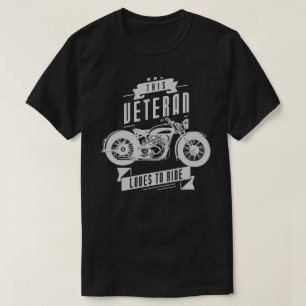 T-shirt Vétéran aime voyager