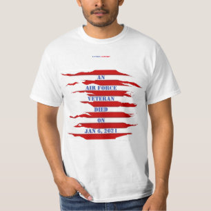 T-SHIRT VÉTÉRAN DE LA FORCE AÉRIENNE 6 JAN 2021