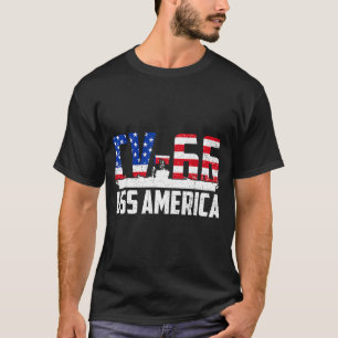 T-shirt Vétéran de l'avion patriotique USS America CV-66