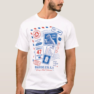 T-shirt Vétéran du groupe de discussion de la mariée capri