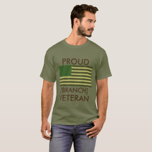 T-shirt Vétéran fier [branche]