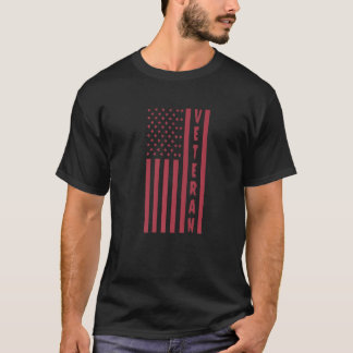 T-shirt Veteran Flag