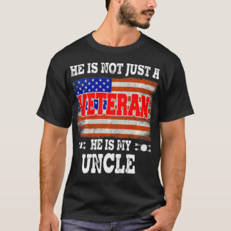 T-shirt VETERAN Il Est Mon oncle American Veterans Day Cad