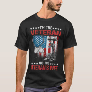 T-shirt Vétéran Imhe et Femme de vétéran Femmes vétérans f