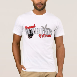 T-shirt Vétéran marin fier