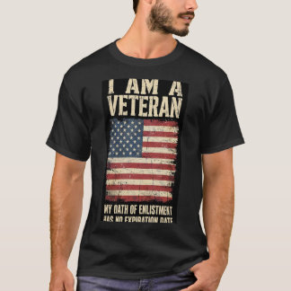 T-shirt Vétéran — Mon serment n'a pas de date d'expiration