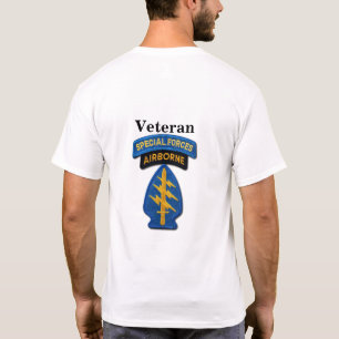 T-shirt Vétérans des bérets verts SFG SF de groupe de