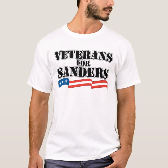T-shirt Vétérans pour des ponceuses (Devant)