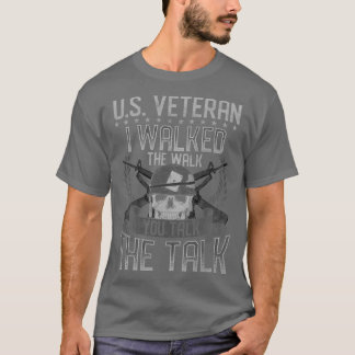 T-shirt Vétérinaire Américain J'Ai Marché La Marche Que Vo