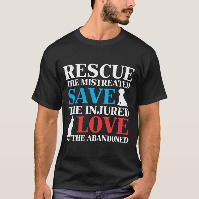 T-shirt Vétérinaire de la technologie vétérinaire de l'ani (Devant)