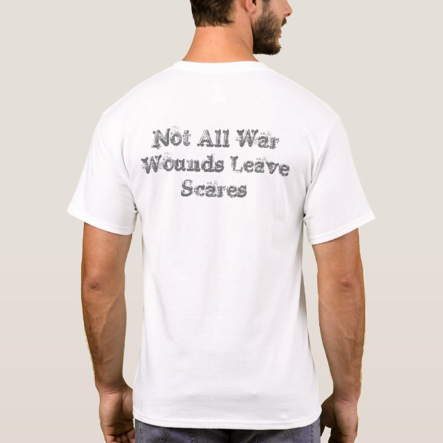 T-shirt Vétérinaire de PTSD (Dos)