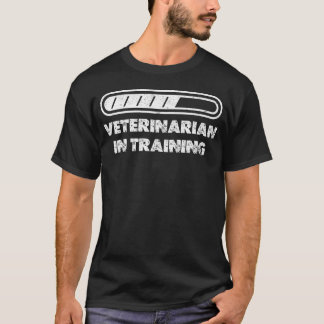 T-shirt Vétérinaire en formation pour les amoureux des ani