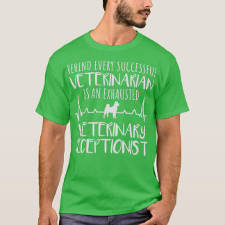 T-shirt Vétérinaire Réceptionniste vétérinaire Vétérinaire