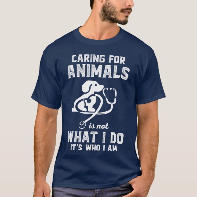 T-shirt Veterinarian Veterinary Medicine Animal Career fun (Devant)
