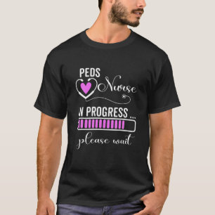 T-shirt Veuillez Attendre Pour Les Futurs Pèdes Infirmière