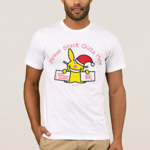 T-shirt Veuillez empiler les cadeaux ici