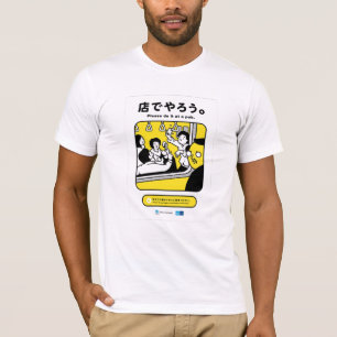 T-shirt Veuillez le faire dans un Pub - souterrain