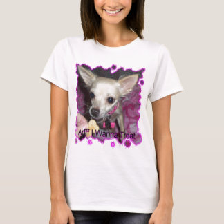 T-shirt veut traiter le chihuahua